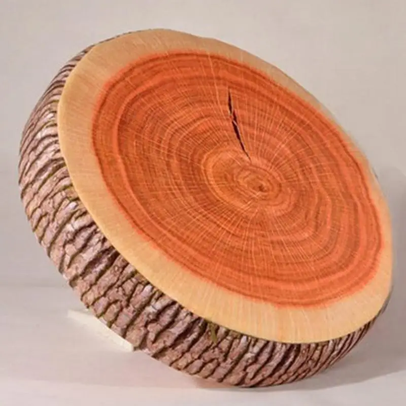 Creative 3D Wood Pillow Stump Cushion Round Chair Seat Cushion Kid Kussens Sofa Throw Pillow Chair Cushion Home Office Decor
Creative 3D Wood Pillow Stump Cushion Round Chair Seat Cushion Kid Kussens Sofa Throw Pillow Chair Cushion Home Office Decor