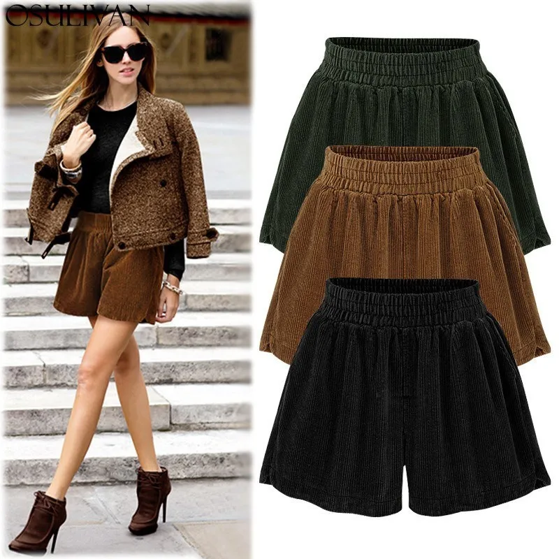 OSULIVAN Shorts Women Plus Size Shorts Women Velvet Shorts Spodenki Damskie Loose Elastic Waist Casual Sweet Streetwear
OSULIVAN Shorts Women Plus Size Shorts Women Velvet Shorts Spodenki Damskie Loose Elastic Waist Casual Sweet Streetwear
