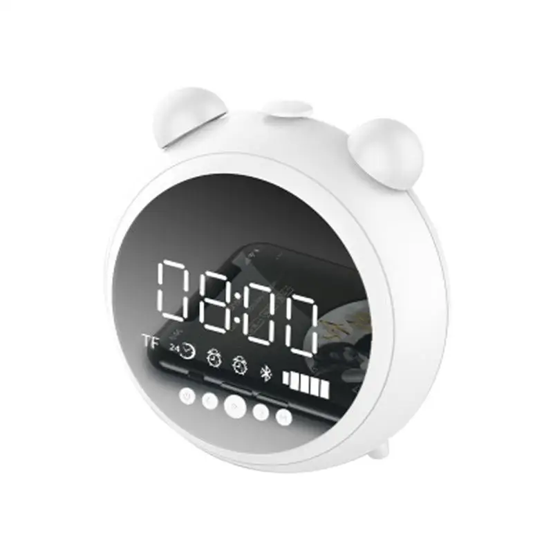TWS Wireless Bluetooth Stereo Sound Bass Speaker Night Light Mute Alarm Clock Radio Mirror AUX TF Card Speaker Fast Shipping
TWS Wireless Bluetooth Stereo Sound Bass Speaker Night Light Mute Alarm Clock Radio Mirror AUX TF Card Speaker Fast Shipping