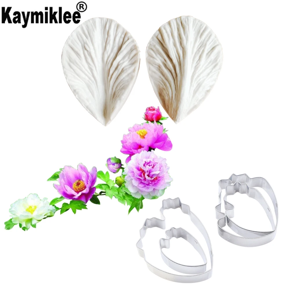 Large Peony Flower Petal Veiner Silicone Mold Cake Design Mould Fondant Sugarcraft Molds Cake Decorating Tool Bakeware CS322
Large Peony Flower Petal Veiner Silicone Mold Cake Design Mould Fondant Sugarcraft Molds Cake Decorating Tool Bakeware CS322