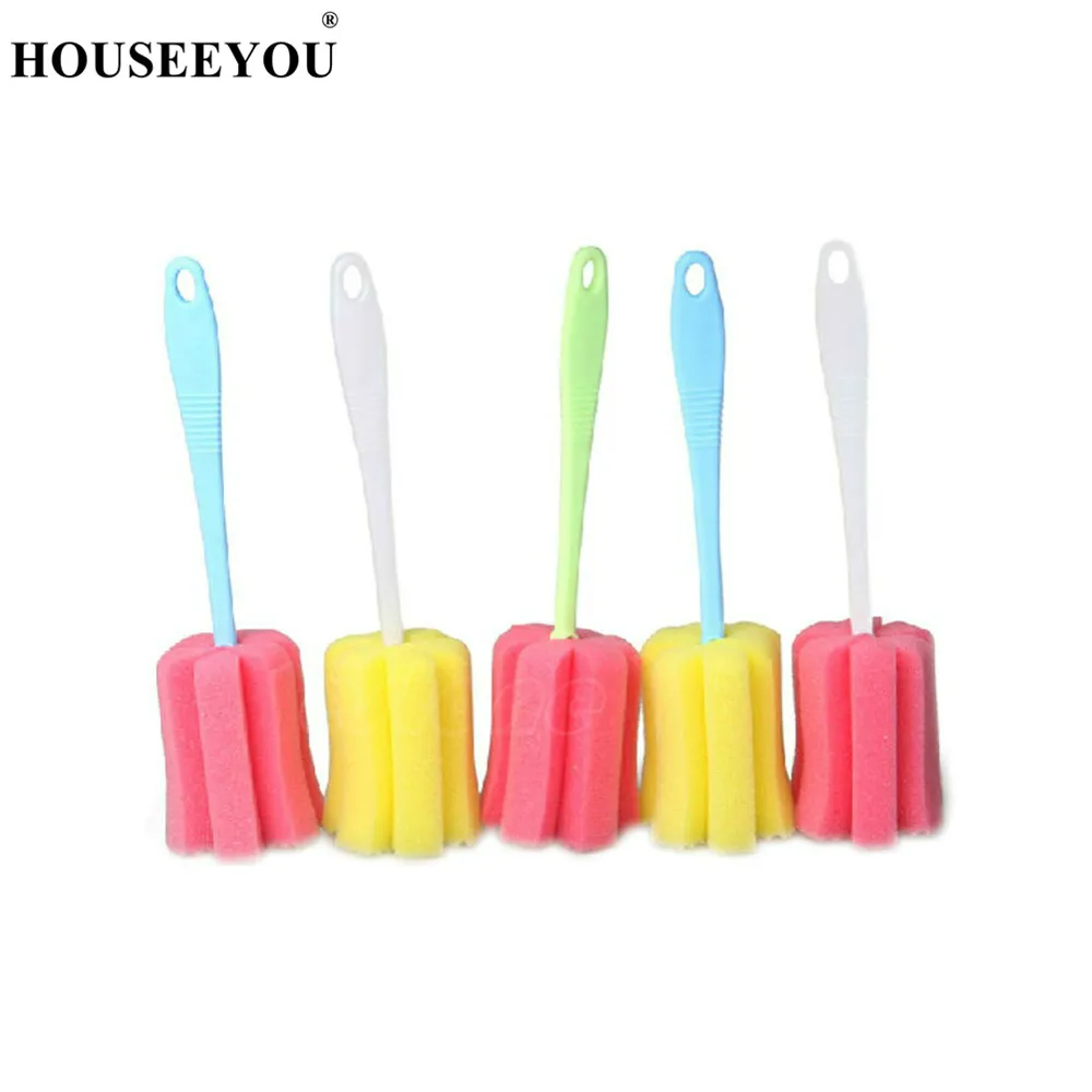 New 1 Pc Cup Cleaning Brush Plastic Kitchen Cleaning Tool Sponge Clean Brush for Wineglass Bottle Coffee Mugs Tea Glass Cups
New 1 Pc Cup Cleaning Brush Plastic Kitchen Cleaning Tool Sponge Clean Brush for Wineglass Bottle Coffee Mugs Tea Glass Cups