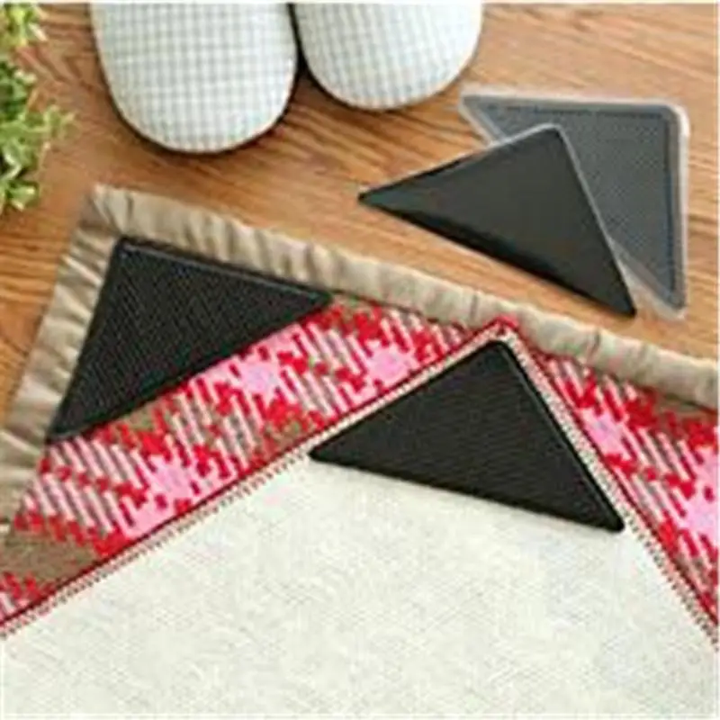 Anti Skid Corners Pad Non Slip Carpet Bathroom Rug Grippers Silicone Carpet Mat Grippers for Bathroom Car Kitchen Living Room
Anti Skid Corners Pad Non Slip Carpet Bathroom Rug Grippers Silicone Carpet Mat Grippers for Bathroom Car Kitchen Living Room