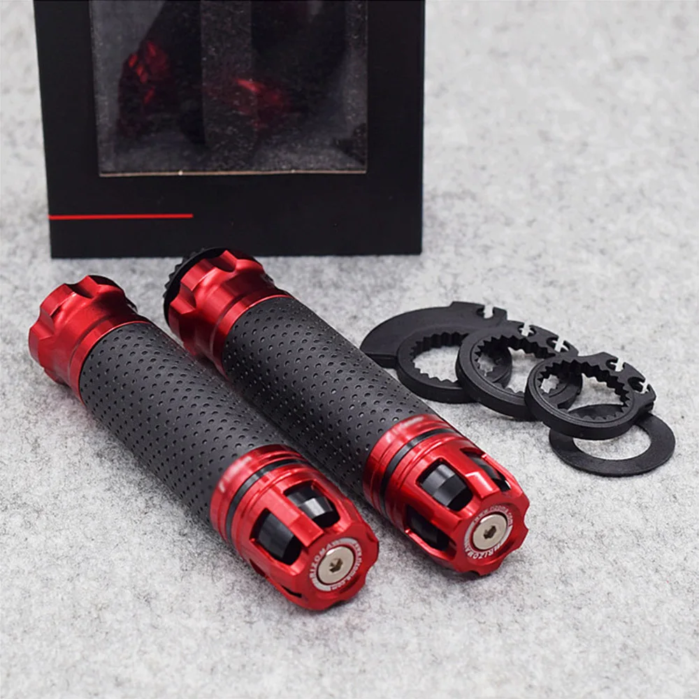 Motorcycle 7/8" 22mm Aluminum handlebar grips Universal For SUZUKI inazuma 250 hayabusa gsx 1300r gsf 1200 For YAMAHA fz1n etc.
Motorcycle 7/8" 22mm Aluminum handlebar grips Universal For SUZUKI inazuma 250 hayabusa gsx 1300r gsf 1200 For YAMAHA fz1n etc.