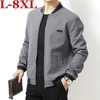 High Quality Plus Size 8xl 7xl 6xl Men's New Casual Jacket Stand Collar Men Coat Comfortable Men Coat
High Quality Plus Size 8xl 7xl 6xl Men's New Casual Jacket Stand Collar Men Coat Comfortable Men Coat