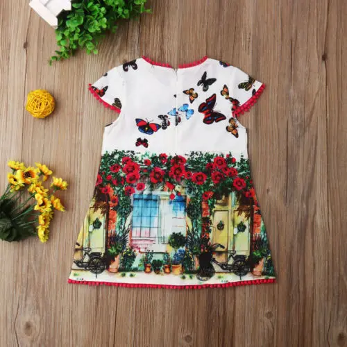 PUDCOCO Summer Toddler Kids Girls' Oil Painting Butterfly Casual Dress Sundress Clothes Support wholesale
PUDCOCO Summer Toddler Kids Girls' Oil Painting Butterfly Casual Dress Sundress Clothes Support wholesale
