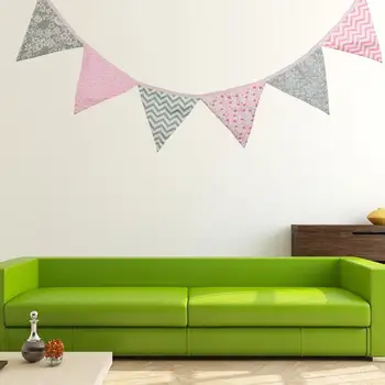 Multicolor Non-woven Pennants Bunting Banner Wedding/Valentine's day/Birthday party Flags Hang home Decoration Supplies
Multicolor Non-woven Pennants Bunting Banner Wedding/Valentine's day/Birthday party Flags Hang home Decoration Supplies
