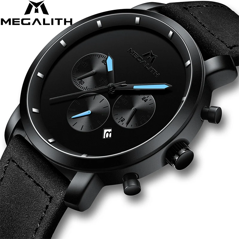 MEGALITH Fashion Mens Watches Top Brand Luxury Sports Waterproof Men Stainless Steel Quartz Watch For Man Wristwatch Clock
MEGALITH Fashion Mens Watches Top Brand Luxury Sports Waterproof Men Stainless Steel Quartz Watch For Man Wristwatch Clock