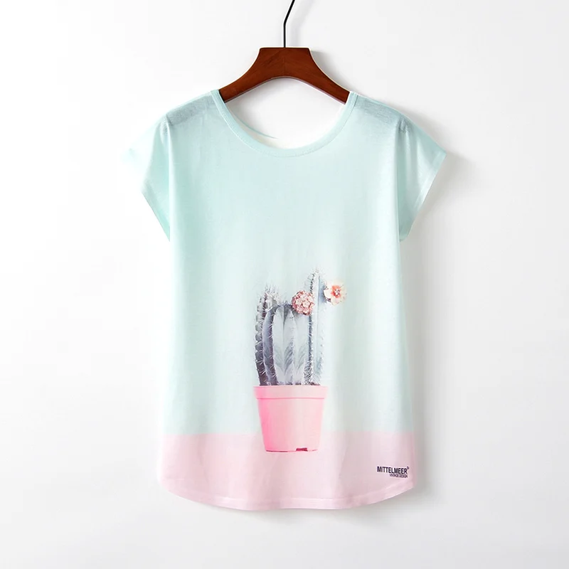 KaiTingu Spring Summer Women T Shirt Novelty Harajuku Kawaii Cute Style Cactus Print T-shirt New Short Sleeve Tops Size M L XL
KaiTingu Spring Summer Women T Shirt Novelty Harajuku Kawaii Cute Style Cactus Print T-shirt New Short Sleeve Tops Size M L XL