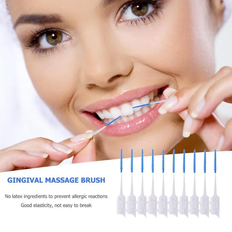 20pcs Interdental Brushes Soft Silicone Interdental Clean Brushes Dental Oral Hygiene Teeth Cleaning Toothpicks
20pcs Interdental Brushes Soft Silicone Interdental Clean Brushes Dental Oral Hygiene Teeth Cleaning Toothpicks