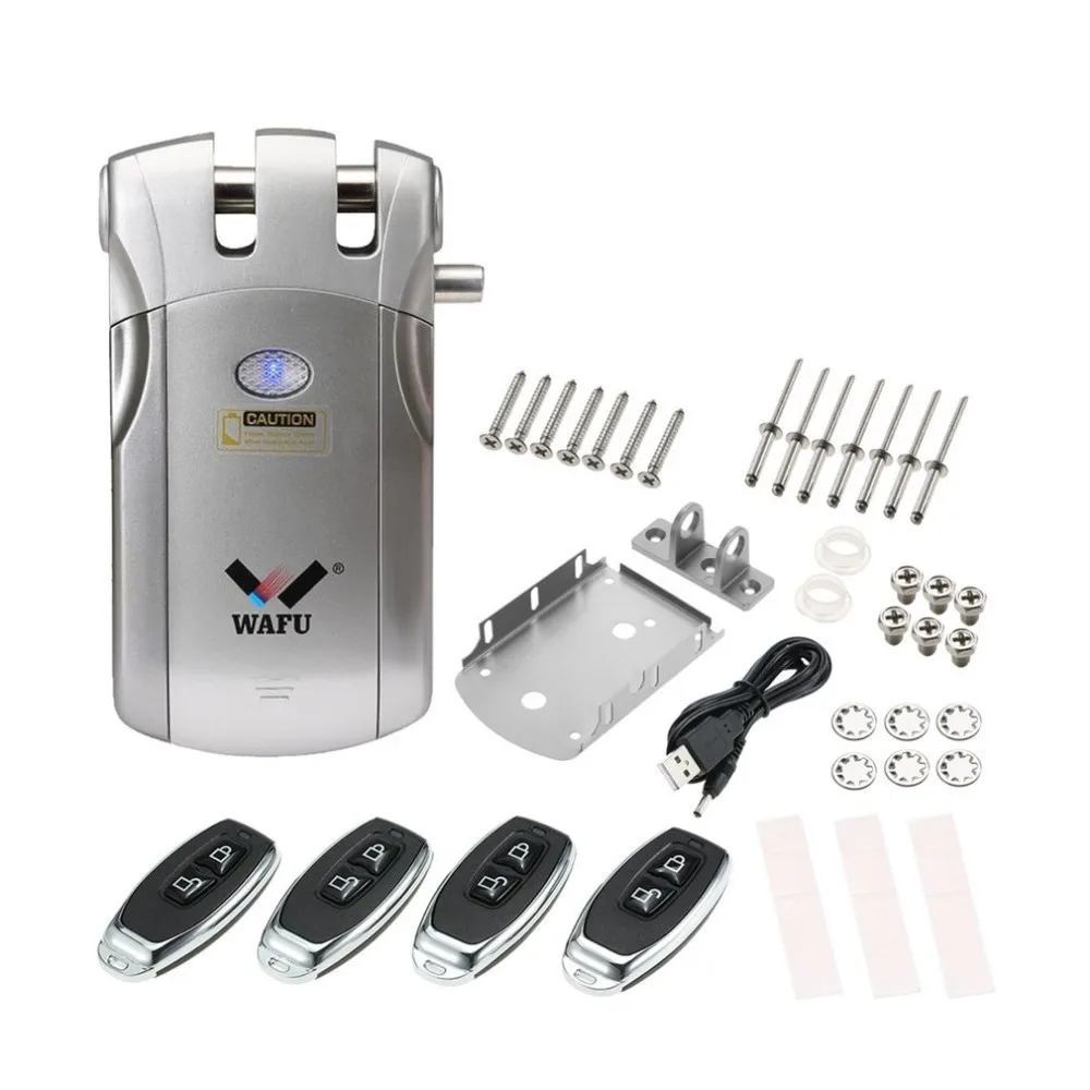 Smart Gate Lock Fingerprint Touchscreen Keyless Bluetooth Lock Built-In Alarm Security Lock for Home Office Opener Dropship
Smart Gate Lock Fingerprint Touchscreen Keyless Bluetooth Lock Built-In Alarm Security Lock for Home Office Opener Dropship