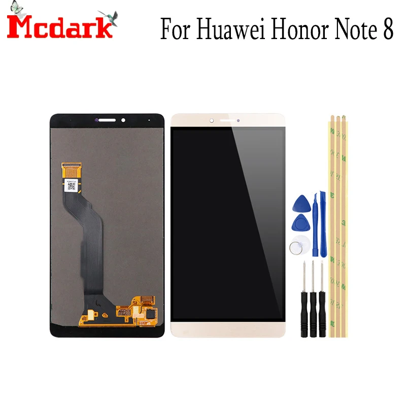 ЖК дисплей Экран для Huawei Honor note 8 EDI AL10 6 дюйма Замена аксессуары Дисплей + Сенсорный