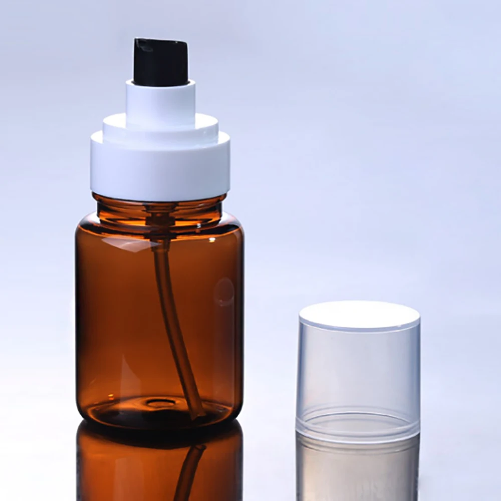 Refillable bottle 100ml body lotion plastic bottle with pump, empty PET cosmetic plastic bottle
Refillable bottle 100ml body lotion plastic bottle with pump, empty PET cosmetic plastic bottle