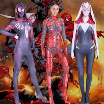 Venom Spider-Man Into The Spider-Verse Stacy Spider-Gwen Gwendolyn Maxine Costume Homecoming Cosplay Carnival Kids Halloween
Venom Spider-Man Into The Spider-Verse Stacy Spider-Gwen Gwendolyn Maxine Costume Homecoming Cosplay Carnival Kids Halloween