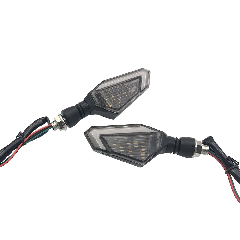 2pcs 12V Motorcycle Dual-Use Yellow/Red LED Turn Signal Flashing Light Hight Quality Day Running Lamp
2pcs 12V Motorcycle Dual-Use Yellow/Red LED Turn Signal Flashing Light Hight Quality Day Running Lamp