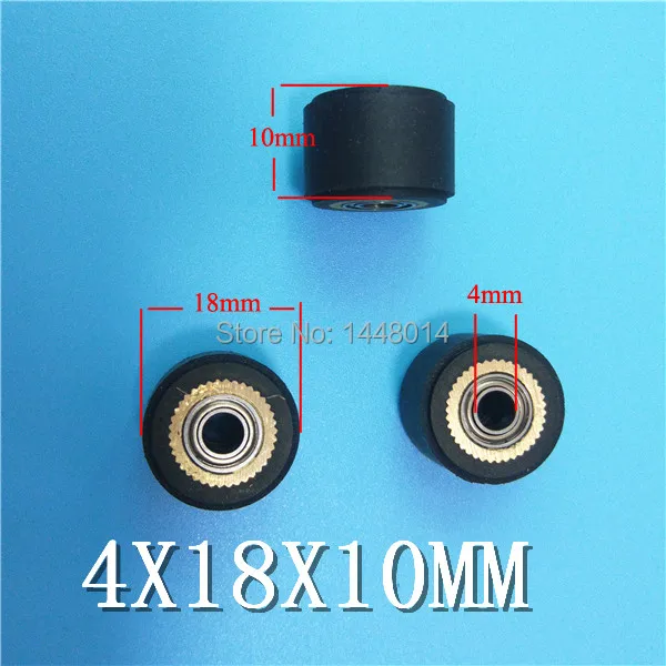 Cutting plotter spare parts rubber pinch roller 4mm inner diameter paper rollers for Roland plotter (4*10*18MM) 3pcs/lot
Cutting plotter spare parts rubber pinch roller 4mm inner diameter paper rollers for Roland plotter (4*10*18MM) 3pcs/lot