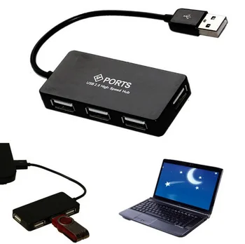 200pcs 4 Ports USB High Speed USB 2.0 Hub Multi Splitter Expansion Mini Hub for PC Laptop Supports Windows 8 Windows 7
200pcs 4 Ports USB High Speed USB 2.0 Hub Multi Splitter Expansion Mini Hub for PC Laptop Supports Windows 8 Windows 7
