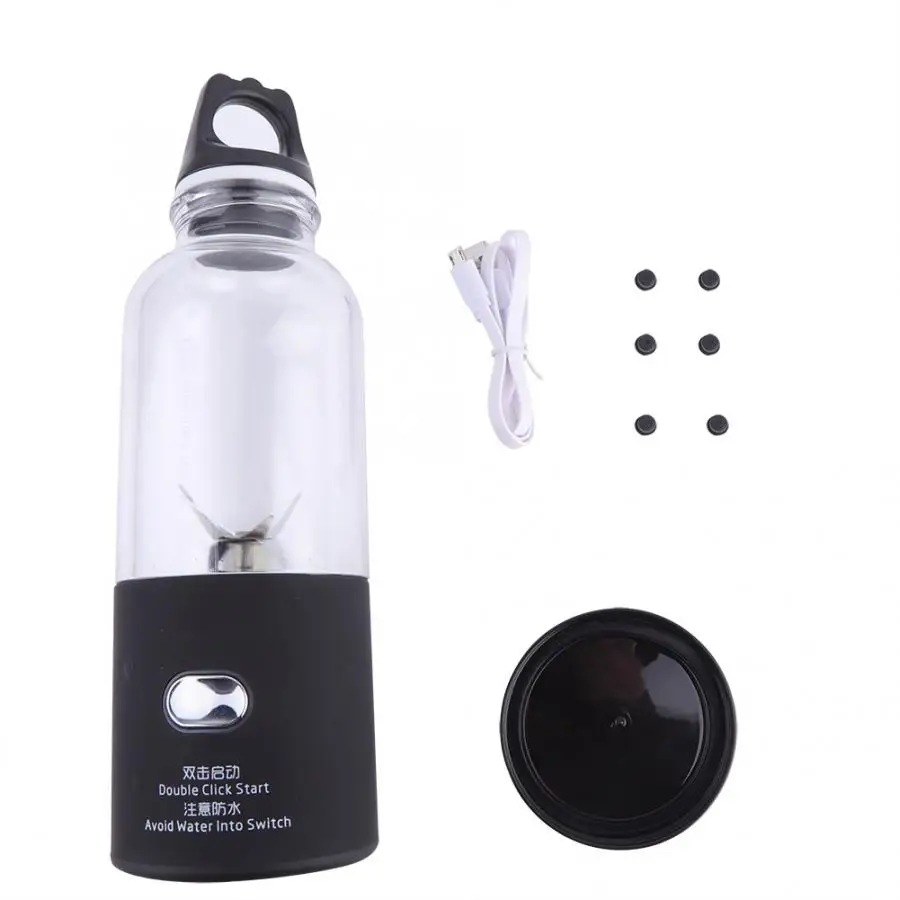 500ml Portable Blender Juicer Cup USB Rechargeable Electric Automatic Vegetable Fruit Citrus Orange Juice Maker Cup Mixer Bottle
500ml Portable Blender Juicer Cup USB Rechargeable Electric Automatic Vegetable Fruit Citrus Orange Juice Maker Cup Mixer Bottle