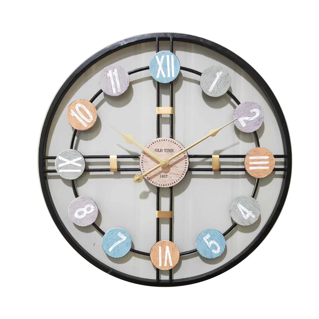 50cm Europe America Style Fashionable Iron Silent Wall Clocks For Home Decor Large Watch Wall Clock Modern Design
50cm Europe America Style Fashionable Iron Silent Wall Clocks For Home Decor Large Watch Wall Clock Modern Design