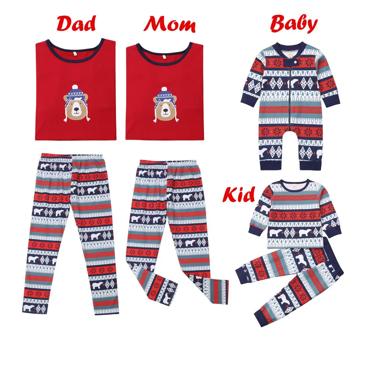 Christmas Family Matching Pajamas Outfits Set Families Adult Kids Boy Nightwear Sleepwear Pajama Pjs Clothing Sets
Christmas Family Matching Pajamas Outfits Set Families Adult Kids Boy Nightwear Sleepwear Pajama Pjs Clothing Sets