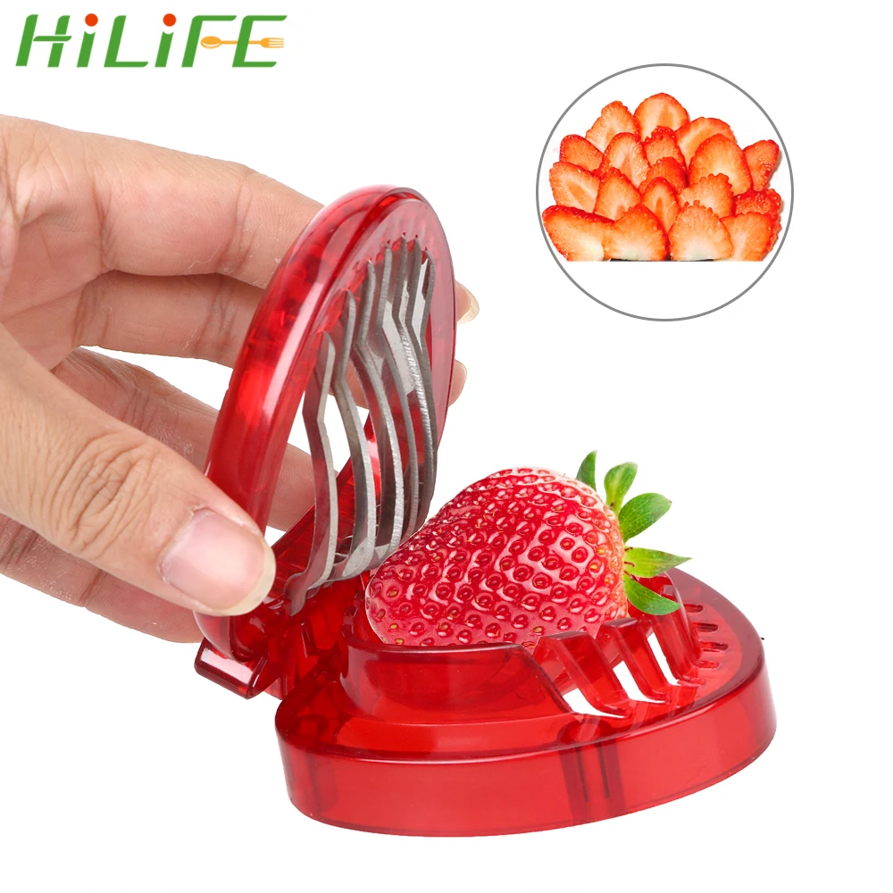 HILIFE Strawberry Slicer Plastic Fruit Carving Tools Stainless Steel Blade Craft Salad Cutter Cake Decoration Kitchen Gadgets
HILIFE Strawberry Slicer Plastic Fruit Carving Tools Stainless Steel Blade Craft Salad Cutter Cake Decoration Kitchen Gadgets