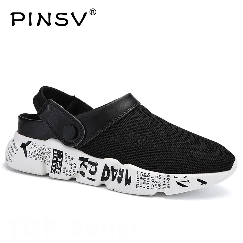 Plus Size 39-46 Beach Sandals Men Clogs Summer Shoes Men Slippers Black Footwear Men Summer Sandals PINSV Zapatos Hombre
Plus Size 39-46 Beach Sandals Men Clogs Summer Shoes Men Slippers Black Footwear Men Summer Sandals PINSV Zapatos Hombre
