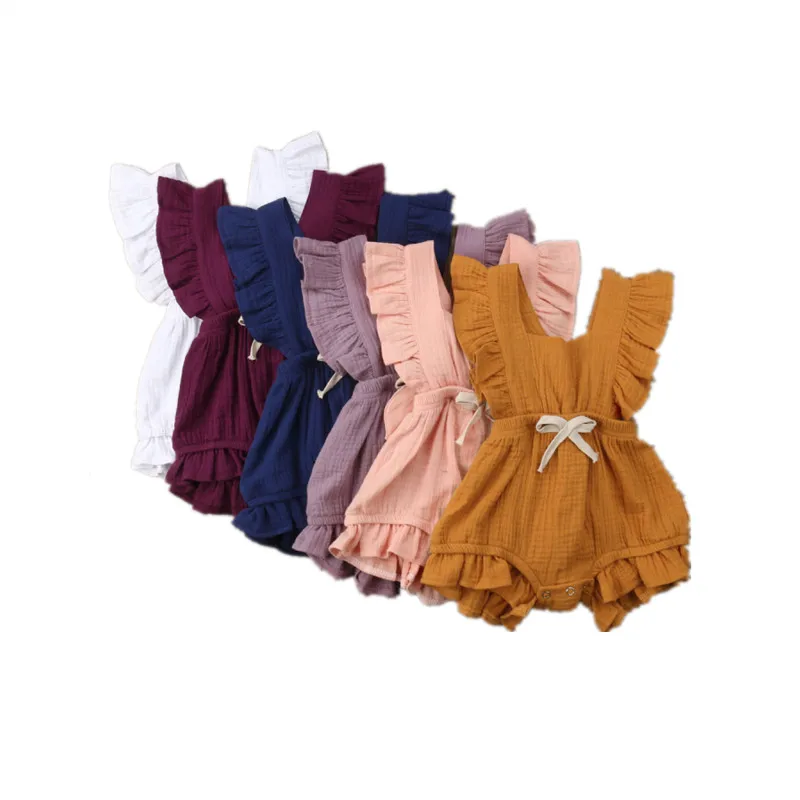 Baby Clothes Newborn Infant Baby Girl Ruffle Solid Sleeveless Bodysuit Jumpsuit Outfits Sunsuit 6 Colour
Baby Clothes Newborn Infant Baby Girl Ruffle Solid Sleeveless Bodysuit Jumpsuit Outfits Sunsuit 6 Colour
