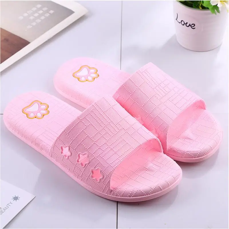 Women Summer Non-slip Bathroom Slippers Female Indoor Hhome Soft Bottom Slippers Unisex Lovers Couples Slipper Gift New
Women Summer Non-slip Bathroom Slippers Female Indoor Hhome Soft Bottom Slippers Unisex Lovers Couples Slipper Gift New