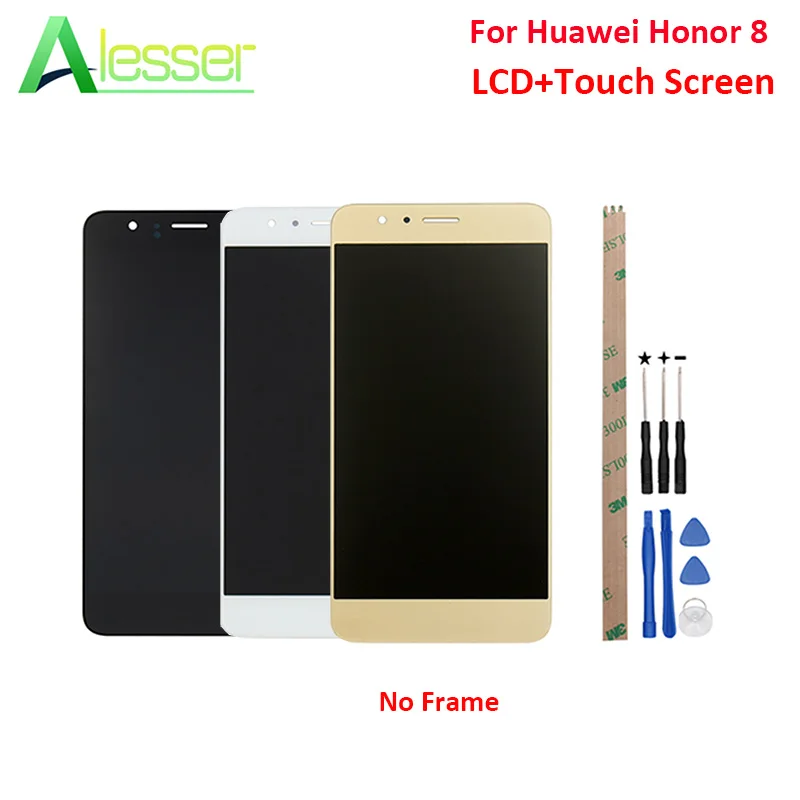 Alesser For Huawei Honor 8 LCD FRD-L19 FRD-L09 LCD Display And Touch Screen 5.2" Screen Digitizer For Huawei Honor 8 With Tools
Alesser For Huawei Honor 8 LCD FRD-L19 FRD-L09 LCD Display And Touch Screen 5.2" Screen Digitizer For Huawei Honor 8 With Tools