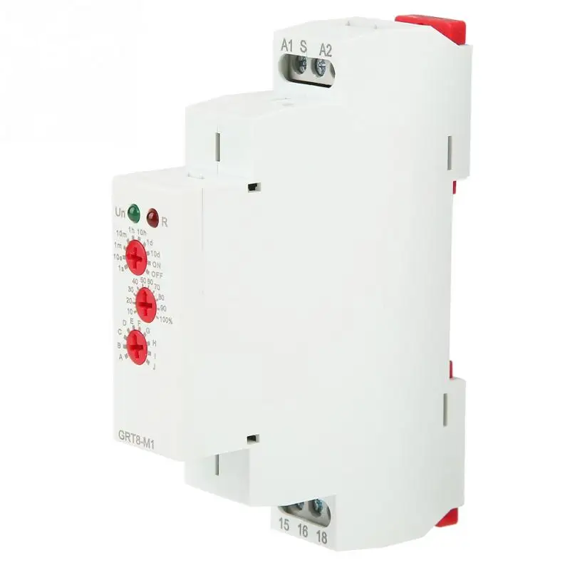 GRT8-M1 Multifunctional Delay Time Relay w/ 10 Functions DIN Rail Mount AC 220V timer relay
GRT8-M1 Multifunctional Delay Time Relay w/ 10 Functions DIN Rail Mount AC 220V timer relay