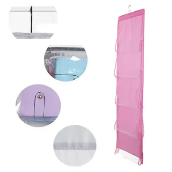 10 Pockets Space-Saving Wardrobe Closet Hanging Purse Organizer Clear Handbag Storage Shelf Bags Shoes Collection Holder (Pink)
10 Pockets Space-Saving Wardrobe Closet Hanging Purse Organizer Clear Handbag Storage Shelf Bags Shoes Collection Holder (Pink)