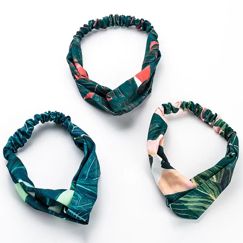 Women's Hair Band Summer Bohemian Hair Bands Innovative Cross Headband With Green Leaves Print Elastic Hoop Accessories
Women's Hair Band Summer Bohemian Hair Bands Innovative Cross Headband With Green Leaves Print Elastic Hoop Accessories