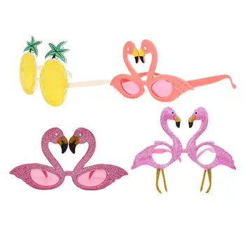 4 Pcs Pineapple Flamingo Glasses Funny Hawaiian Decorative Fruit Glasses Sunglasses Eyewear for Banquet Carnival Dancing Party
4 Pcs Pineapple Flamingo Glasses Funny Hawaiian Decorative Fruit Glasses Sunglasses Eyewear for Banquet Carnival Dancing Party