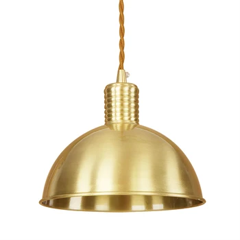 Modern Iron Pendant Lamps Lights Brass Hemispherical LOFT Hanging Light Fixtures Restaurant Bedroom Living Room Cafe Bar Kitchen
Modern Iron Pendant Lamps Lights Brass Hemispherical LOFT Hanging Light Fixtures Restaurant Bedroom Living Room Cafe Bar Kitchen