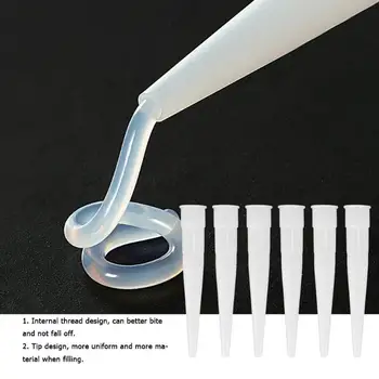 6pcs/pack Caulking Nozzle 105mm Plastic Glass Glue Nozzle Structural Glue Mouthes
6pcs/pack Caulking Nozzle 105mm Plastic Glass Glue Nozzle Structural Glue Mouthes