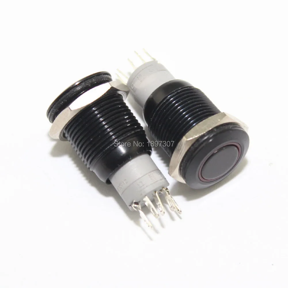 16mm RED/green 6V Ring LED illuminated latching 1no1nc Metal Car Anti vandal Switch
16mm RED/green 6V Ring LED illuminated latching 1no1nc Metal Car Anti vandal Switch
