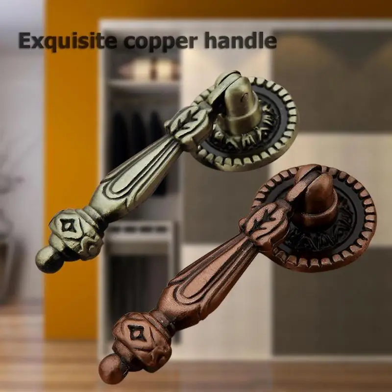 Vintage Cabinet Wardrobe Drawer Closet Handle Door Handle Antique Furniture Knobs and Handles for Kitchen Cabinets Drawer Pull
Vintage Cabinet Wardrobe Drawer Closet Handle Door Handle Antique Furniture Knobs and Handles for Kitchen Cabinets Drawer Pull
