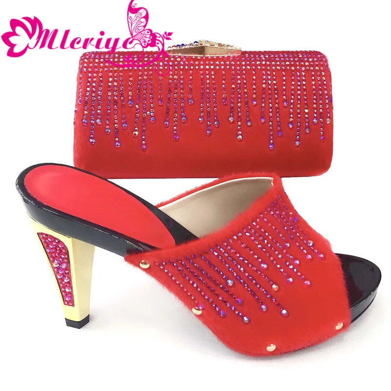 Red Color 2019 African Women Matching Italian Shoes and Bag Set for Wedding Italian Shoes with Matching Bag Italy Shoe and Bag
Red Color 2019 African Women Matching Italian Shoes and Bag Set for Wedding Italian Shoes with Matching Bag Italy Shoe and Bag
