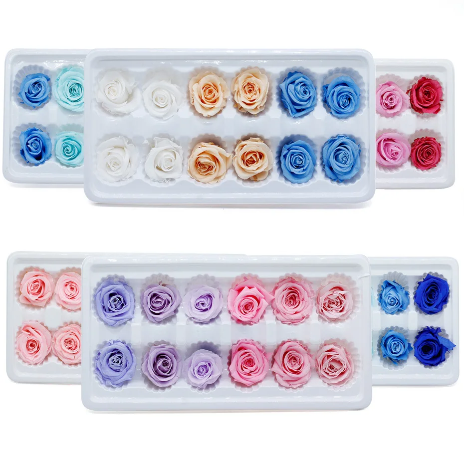 1 Box Of Multicolor Rose High Quality Eternal Flower Immortal Rose 3cm Eternal Life Flower Material Gift Box Mother Day Present
1 Box Of Multicolor Rose High Quality Eternal Flower Immortal Rose 3cm Eternal Life Flower Material Gift Box Mother Day Present