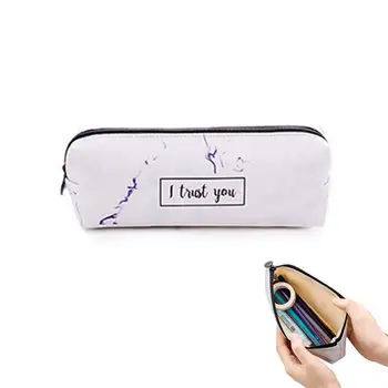 Marble Cosmetic Bag, Pen Holder Makeup Bag Organizer Canvas Pencil Pouch Zipper Stationery Purse Cute Portable Cosmetic
Marble Cosmetic Bag, Pen Holder Makeup Bag Organizer Canvas Pencil Pouch Zipper Stationery Purse Cute Portable Cosmetic