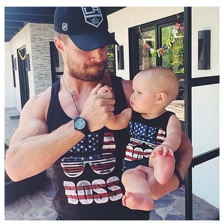 PPXX Summer Baby Boy T shirt Kids Dad Son Father Family Matching outfits Family Look Tshirts Clothes Tank Top Shirts
PPXX Summer Baby Boy T shirt Kids Dad Son Father Family Matching outfits Family Look Tshirts Clothes Tank Top Shirts