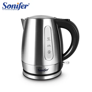 2200W Stainless Steel Electric Kettle 1L Household Kitchen In Fast Water Heating Boiling Tea Pot Sonifer
2200W Stainless Steel Electric Kettle 1L Household Kitchen In Fast Water Heating Boiling Tea Pot Sonifer