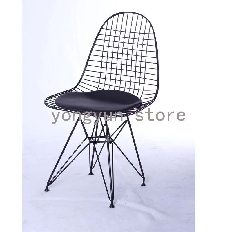 dining room furniture Wire Chair minimalist modern fashion metal Iron dining chair powder coated PU cushion chairs
dining room furniture Wire Chair minimalist modern fashion metal Iron dining chair powder coated PU cushion chairs