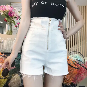 Boyfriend Denim Short Jeans High Waist Front Zipper Shorts Jeans For Women Female Mom Vintage Wide Leg Short Jeans feminino
Boyfriend Denim Short Jeans High Waist Front Zipper Shorts Jeans For Women Female Mom Vintage Wide Leg Short Jeans feminino