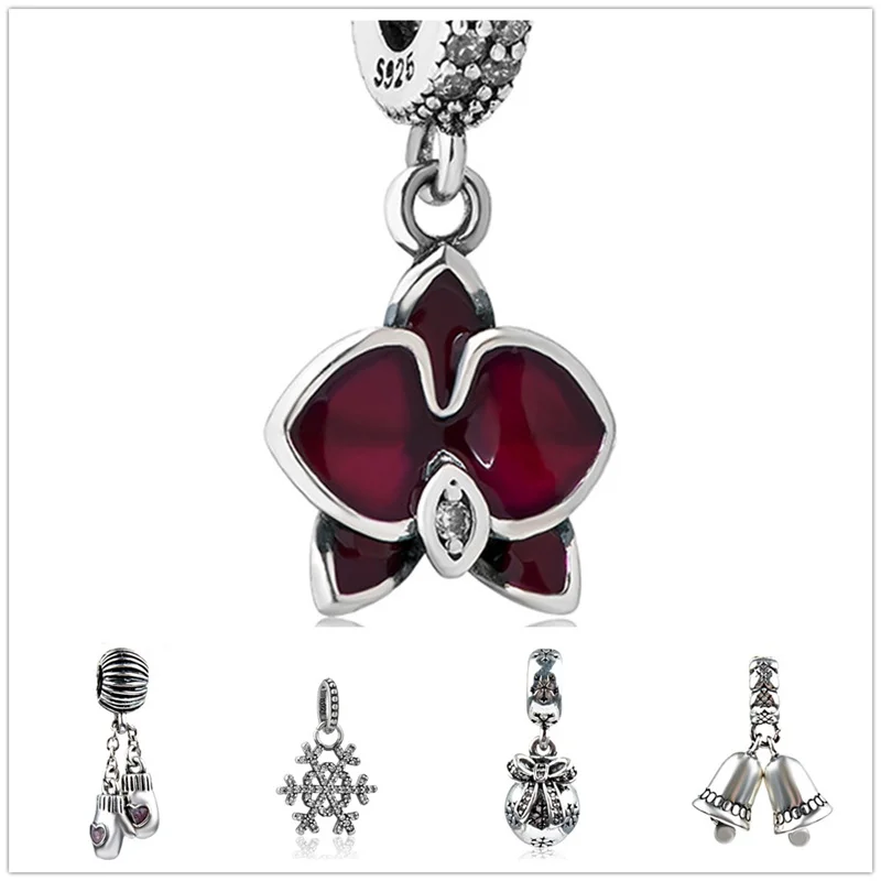 Christmas jewelry making Handmade flowers diy beads Fit pulseira pandora bracelet charms silver 925 original berloque
Christmas jewelry making Handmade flowers diy beads Fit pulseira pandora bracelet charms silver 925 original berloque