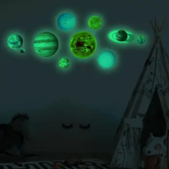 Luminous Planet Wall Stickers Glow In The Dark Decal Poster for Kids Room Dark Wall Sticker Home Decor Living Room
Luminous Planet Wall Stickers Glow In The Dark Decal Poster for Kids Room Dark Wall Sticker Home Decor Living Room