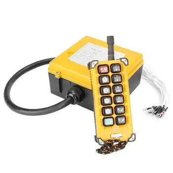 Crane Chain Hoist Push Button Switch Lifting Remote Controller with 12 Buttons Made of Sturdy Plastic Hot
Crane Chain Hoist Push Button Switch Lifting Remote Controller with 12 Buttons Made of Sturdy Plastic Hot