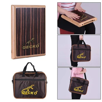 New Arrival GECKO Travel Box Drum Cajon Flat Hand Wood Drum Percussion Instrument With Carrying Bag Toy Musical Instrument
New Arrival GECKO Travel Box Drum Cajon Flat Hand Wood Drum Percussion Instrument With Carrying Bag Toy Musical Instrument