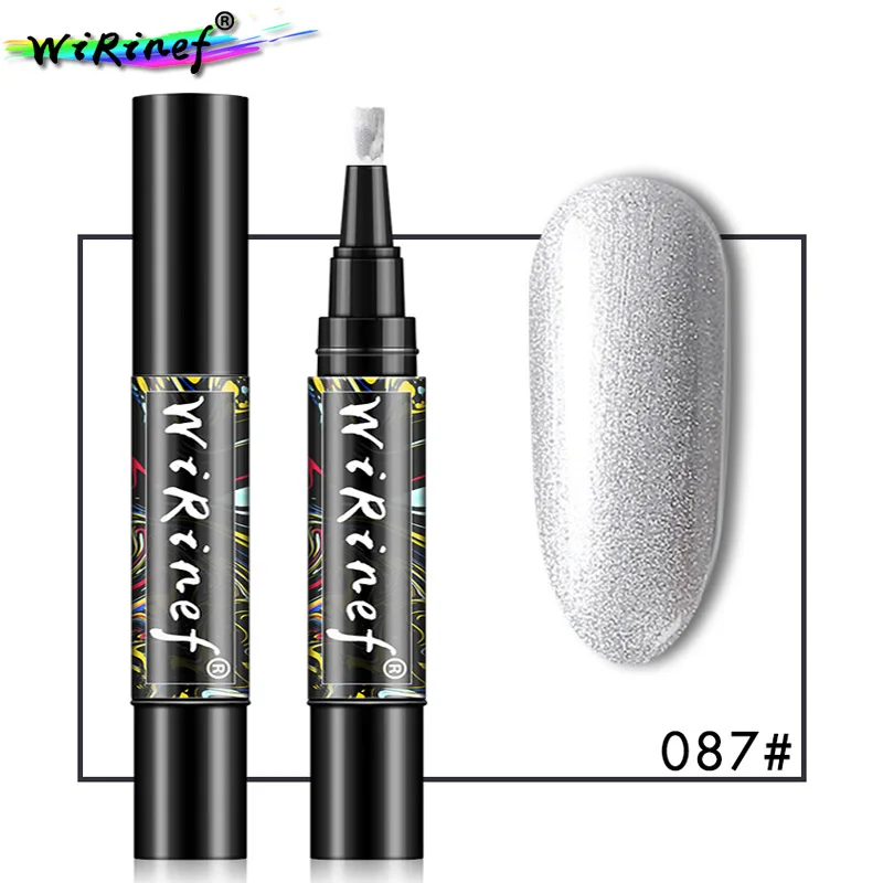 WiRinef Nail Gel Polish Pen One Step 3 In 1 Nail Pen UV Hybrid Gel Nail Polish Brush Pen Nails Art Manicure Gel Lacquer
WiRinef Nail Gel Polish Pen One Step 3 In 1 Nail Pen UV Hybrid Gel Nail Polish Brush Pen Nails Art Manicure Gel Lacquer
