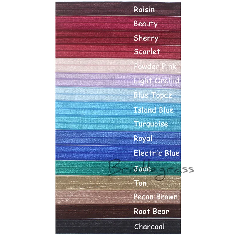 BRISTLEGRASS 5 Yard 5/8" 1.5cm Solid Shiny FOE Fold Over Elastics Spandex Satin Band Kids Hairband Headband Lace Trim DIY Sewing
BRISTLEGRASS 5 Yard 5/8" 1.5cm Solid Shiny FOE Fold Over Elastics Spandex Satin Band Kids Hairband Headband Lace Trim DIY Sewing