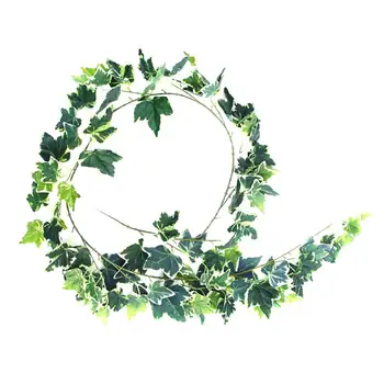 1pc 190M Sweetpotato Ivy Vine Artificial Greeny Chain Wall Hanging Leaves Plants Garden Outside Room Wedding Home Decoration
1pc 190M Sweetpotato Ivy Vine Artificial Greeny Chain Wall Hanging Leaves Plants Garden Outside Room Wedding Home Decoration